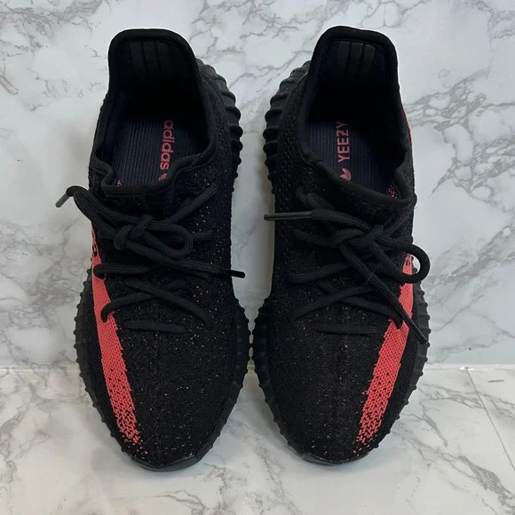 Adidas Yeezy Boost 350 V2 Core Black Red - Picture 3 of 11